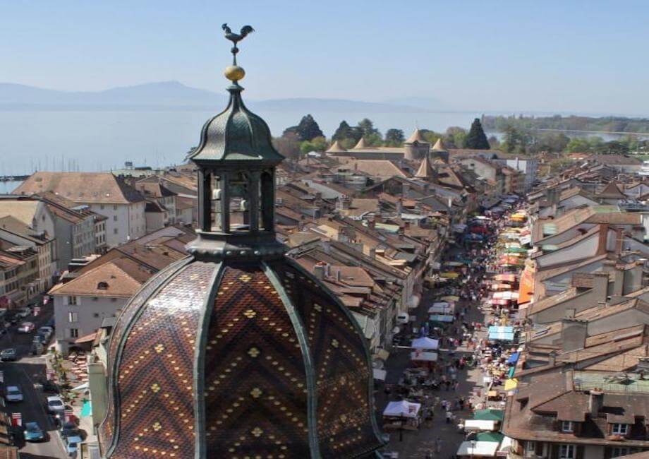 Marché de Morges le Mercredi